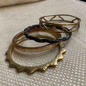 Ashley Pittman Horn+Brass Bangles